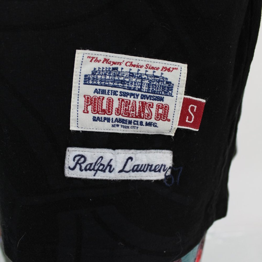Vintage Polo Ralph Lauren 67 Mens Black Shirt Size Small - Picture 8 of 11